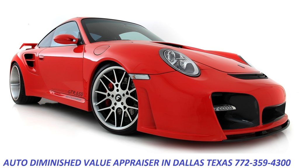 Diminished Value Appraiser in Dallas, TX